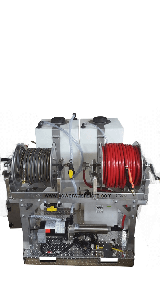 115v Booster Pump Complete Skid with ProPortioner Power Wash Store